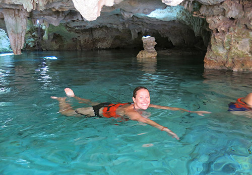 Cenote Actun Chen & Zip-line